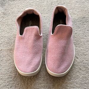Allbirds Light Pink Wool Slip-Ons
